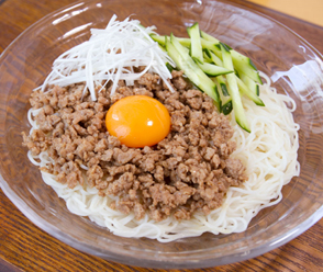 ジャージャー麺風混ぜそうめん