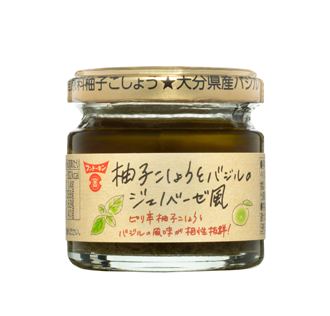 柚子こしょうとバジルのジェノベーゼ風