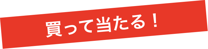 買って当たる！