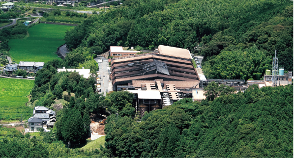 Picture of soy sauce plant