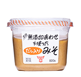 生詰あわせだし入りみそ