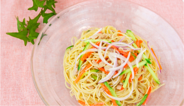 ごぼう風味パスタサラダ