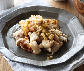 豚肉のネギ塩だれ