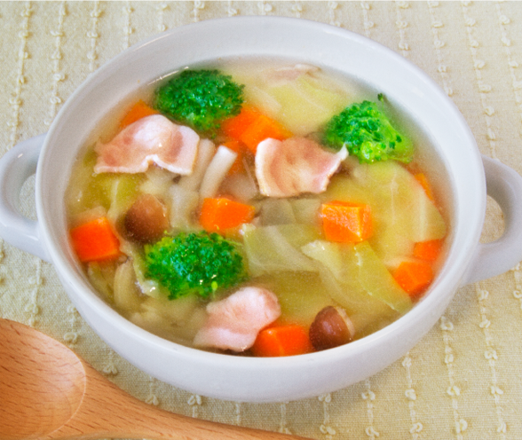 カンタン野菜スープ