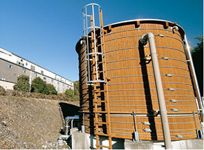 Factory wooden water retention tank