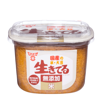 生きてる国産原料無添加米みそ