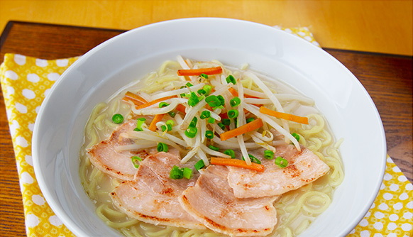 柚子こしょう風味とんこつラーメン